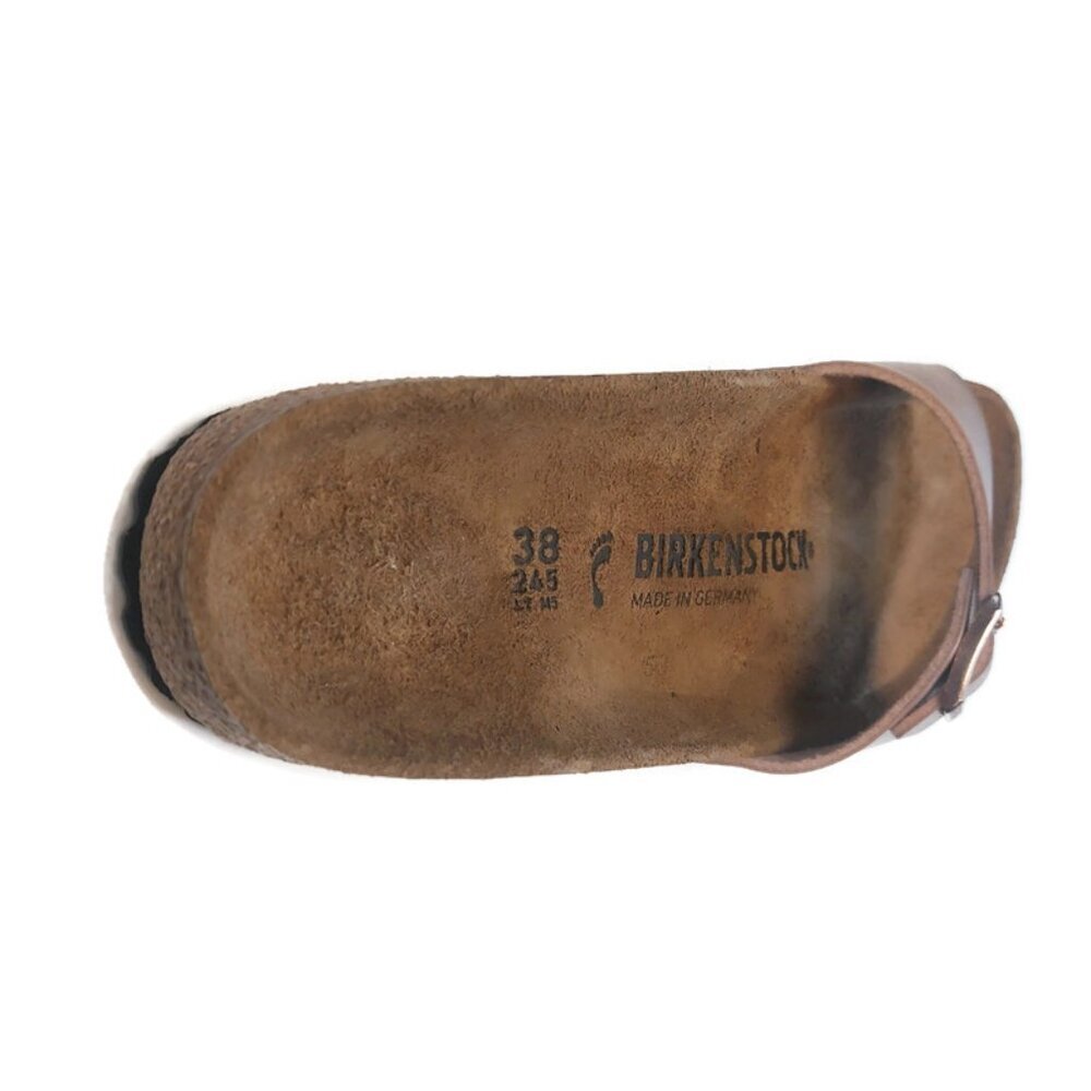 Birkenstock Madrid Birko Flor Sandals Womens Size 7 Metallic Copper EU 38 Narrow - Picture 2 of 9